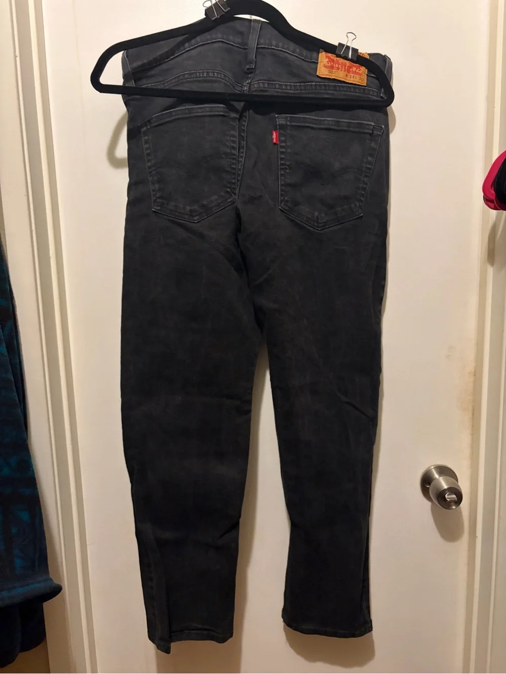 Levi's Men's Slim Black Denim Jeans